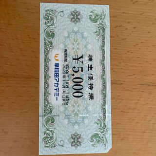 早稲田アカデミー株主優待(その他)