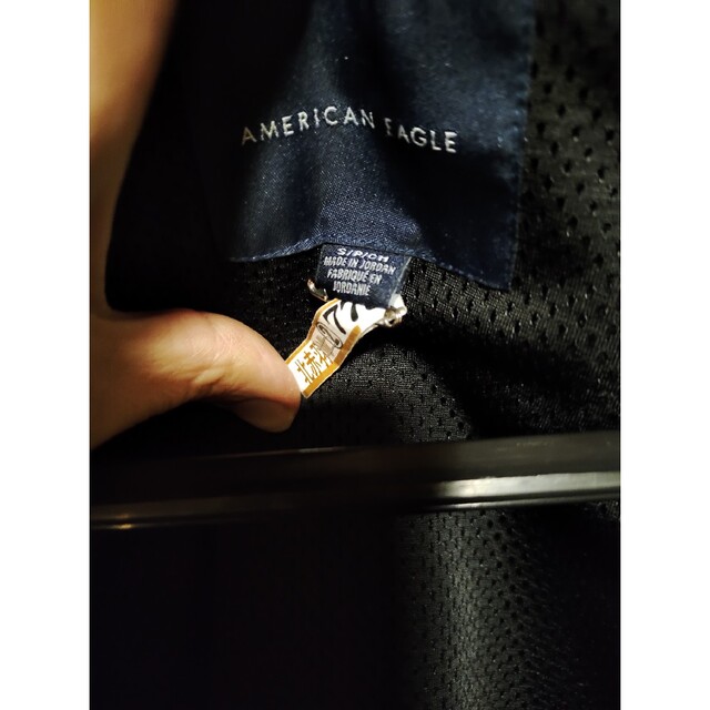 美品/AMERICAN EAGLEボンバーフリースパーカーサイズUS S 4