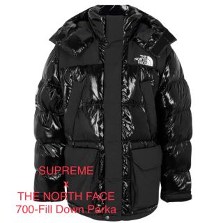 ザノースフェイス(THE NORTH FACE)の新品！SUPREME x THE NORTH FACE Down BLACK L(ダウンジャケット)