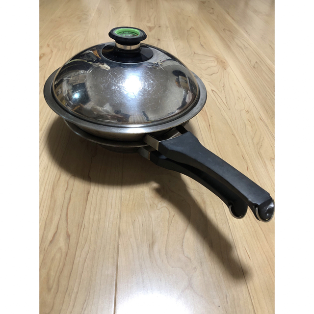 Fissler - AMC ドイツ 高級ステンレス フライパン 2個セット 重ねて