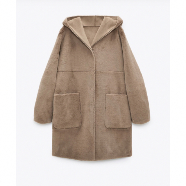 ZARA - 【新品】ZARA ファーコート リバーシブルコート XS ZARA - 【新品】ZARA ファーコート リバーシブルコート XS
