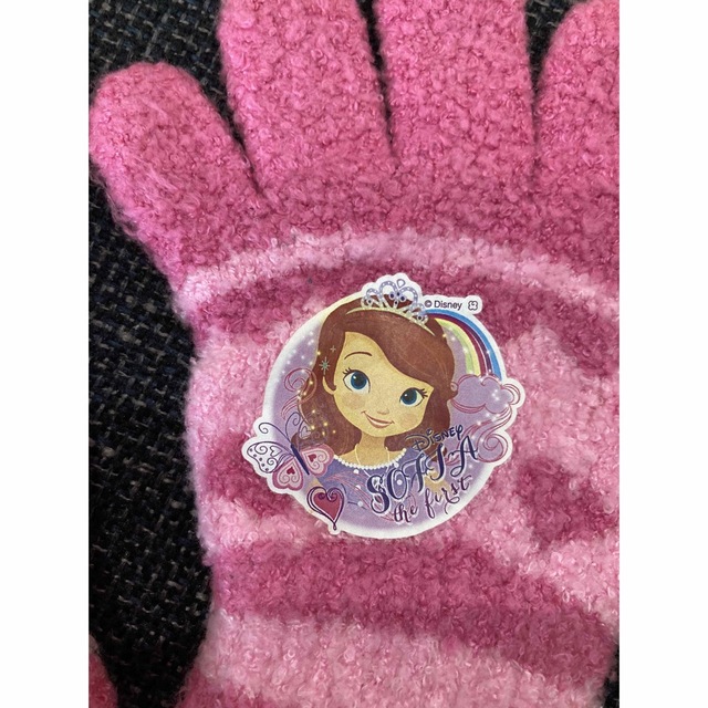 Disney(ディズニー)の女の子　キッズ手袋　ディズニープリンセス　ソフィア キッズ/ベビー/マタニティのこども用ファッション小物(手袋)の商品写真