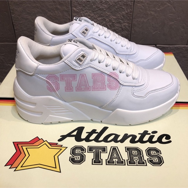 Atlantic STARS(アトランティックスターズ)のEU36  アトランティックスターズ　ビーナス　ピンクロゴ レディースの靴/シューズ(スニーカー)の商品写真