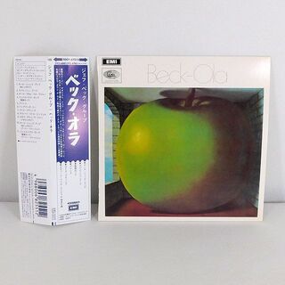 紙ジャケ CD「ジェフ・ベック/ベック・オラ」帯付 リマスター