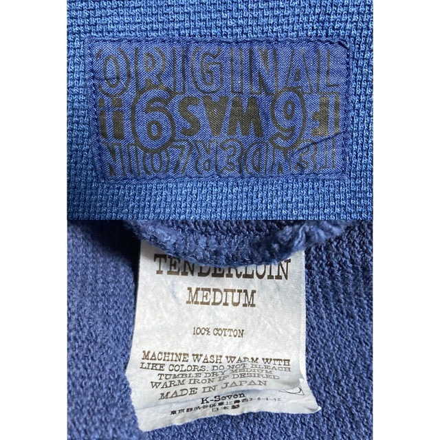 TENDERLOIN(テンダーロイン)の22SS テンダーロイン MOSS STITCH NFL フットボール シャツ  メンズのトップス(Tシャツ/カットソー(七分/長袖))の商品写真
