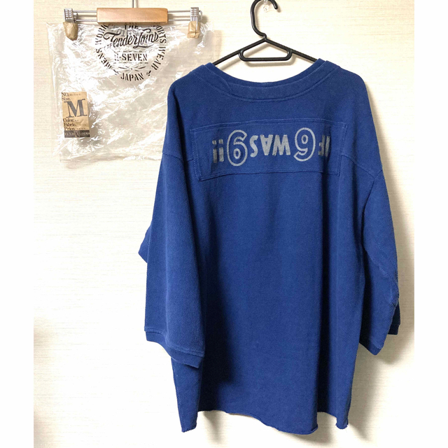 TENDERLOIN(テンダーロイン)の22SS テンダーロイン MOSS STITCH NFL フットボール シャツ  メンズのトップス(Tシャツ/カットソー(七分/長袖))の商品写真