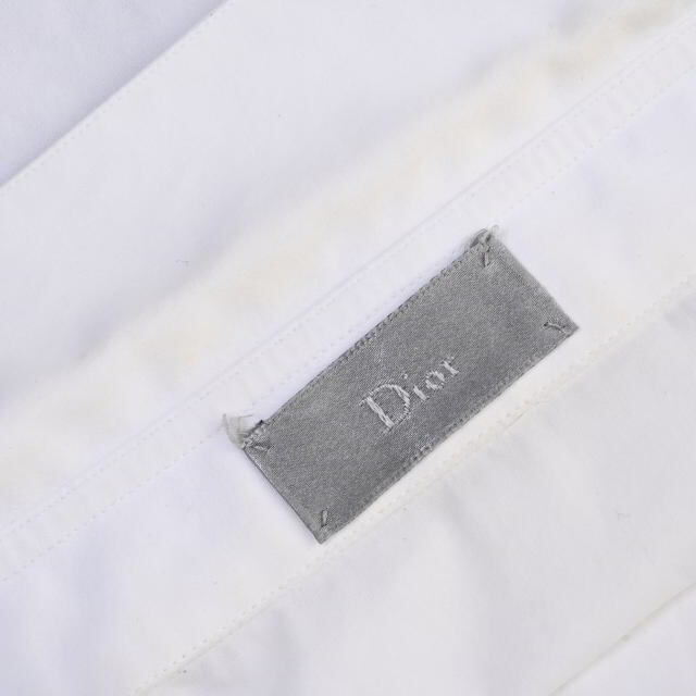 DIOR HOMME(ディオールオム)のDior HOMME ラペル刺繍 比翼 ドレスシャツ メンズのトップス(シャツ)の商品写真