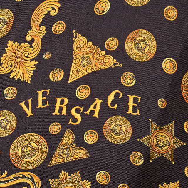 VERSACE(ヴェルサーチ)のVERSACE メデューサ プリント シルク ウエスタンシャツ メンズのトップス(シャツ)の商品写真