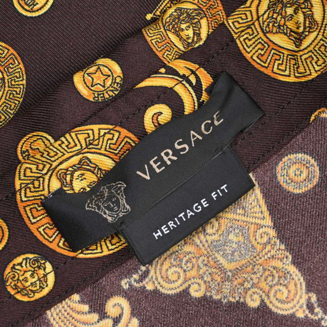 VERSACE(ヴェルサーチ)のVERSACE メデューサ プリント シルク ウエスタンシャツ メンズのトップス(シャツ)の商品写真
