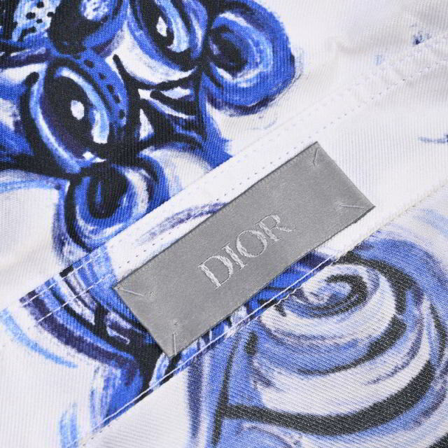 dior homme シルクシャツ