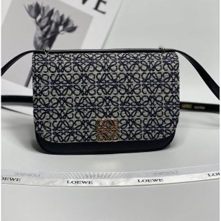 ★新品★ LOEWE-ロエベ- ゴヤ アナグラム ジャガード ショルダーバッグ