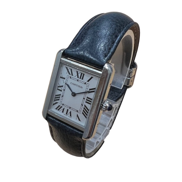 ☆安心の定価販売☆】 Cartier - ☆CARTIER カルティエ タンクソロ 革