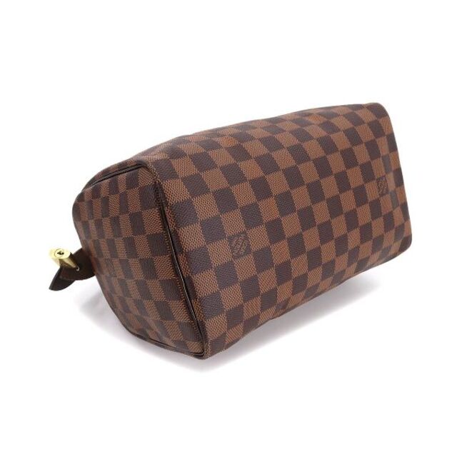 LOUIS VUITTON(ルイヴィトン)の未使用 展示品 ルイ ヴィトン LOUIS VUITTON ダミエ スピーディ 25 ハンド バッグ エベヌ ブラウン N41532 ゴールド 金具 VLP 90180231 レディースのバッグ(ハンドバッグ)の商品写真