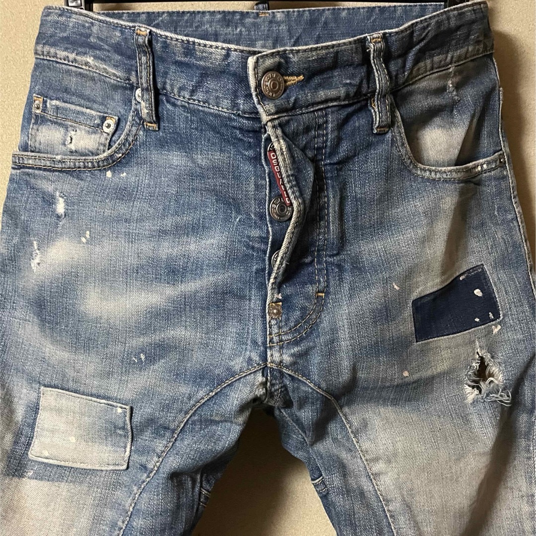 22AW ディースクエアード デニム 44 TIDYBIKERJEAN バイカー