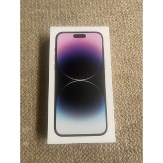 iPhone14Pro Max128GBディープパープルSIMフリー新品、未開封