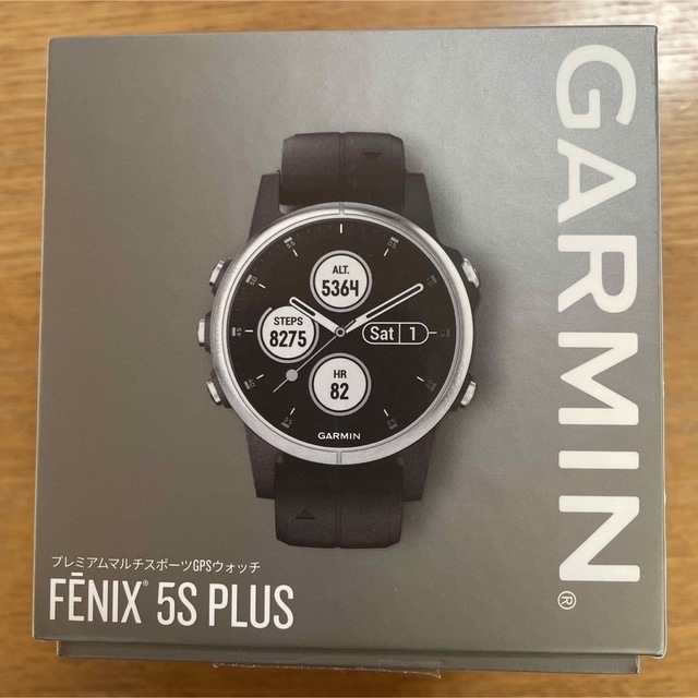 GARMIN fenix 5S Plus Blackガーミンゴルフ