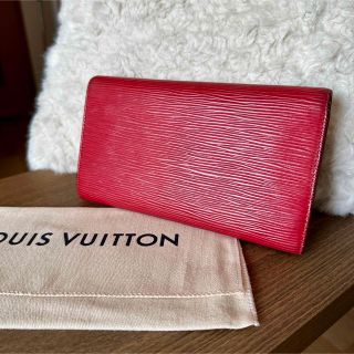 LOUIS VUITTON - ルイヴィトン◇エピ◇長財布 折財布◇赤 レッド