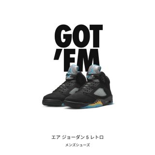 新品未使用　NIKE AIR JORDAN 5 \