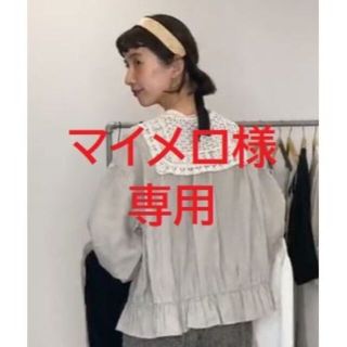 サマンサモスモス kazumi × SamansaMos2 付け襟ブラウス