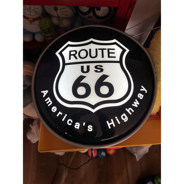 ROUTE66 壁掛け照明 点灯確認済み