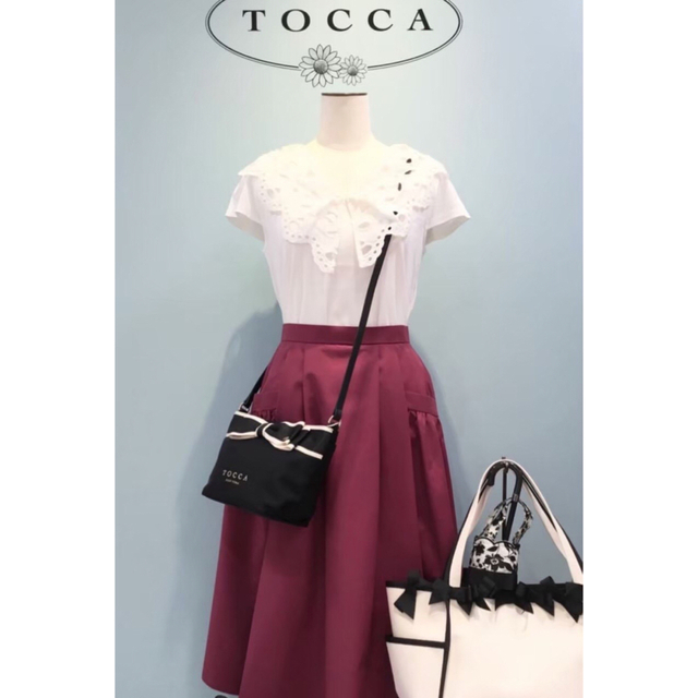 TOCCA(トッカ)のTOCCA トッカ  リボンポシェット　ブラック レディースのバッグ(ショルダーバッグ)の商品写真