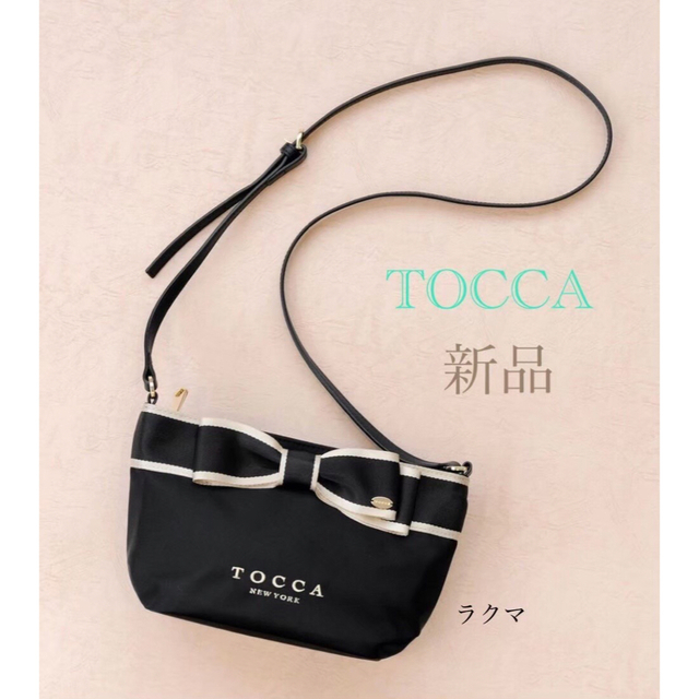 TOCCA トッカ  リボンポシェット　ブラック