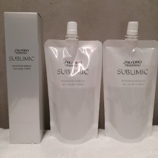 シセイドウ(SHISEIDO (資生堂))のサブリミックワンダーシールド125ml＆【2個セット】詰め替えレフィル110ml(トリートメント)