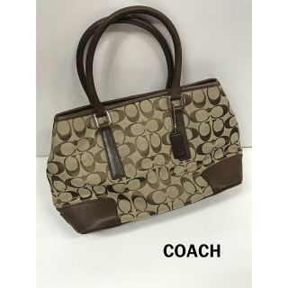 コーチ(COACH)のCOACH シグネチャー コーチ トートバッグ【中古】【004】(トートバッグ)