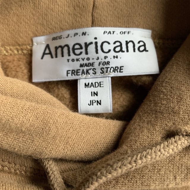 AMERICANA(アメリカーナ)の最終お値下げ！２月末迄　アメリカーナ　別注　サイドジップ　フードワンピース！ レディースのワンピース(ロングワンピース/マキシワンピース)の商品写真