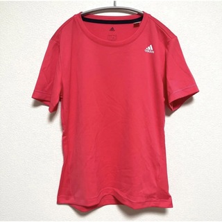 アディダス(adidas)のadidas Tシャツ 半袖 ピンク(Tシャツ(半袖/袖なし))
