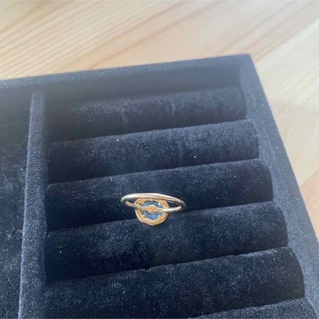 アルティーダウードラフアクアマリンパヴェダイヤモンドリング7号リング レディースのアクセサリー(リング(指輪))の商品写真