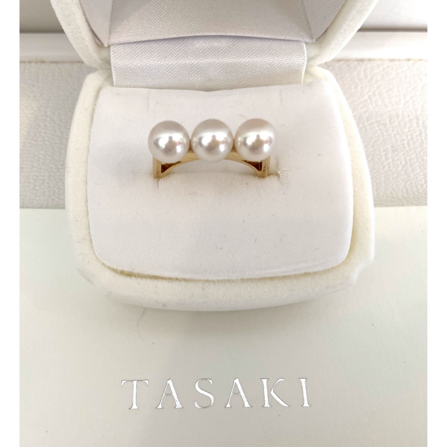 TASAKI(タサキ)の★美品★ TASAKI タサキ バランス プラス リング 10号 YG レディースのアクセサリー(リング(指輪))の商品写真