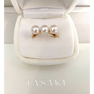 タサキ(TASAKI)の★美品★ TASAKI タサキ バランス プラス リング 10号 YG(リング(指輪))