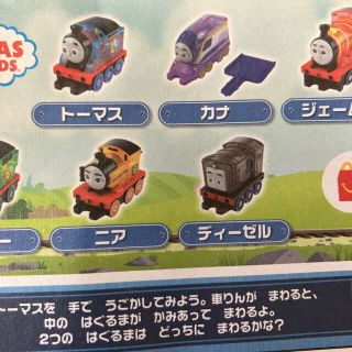 マクドナルド(マクドナルド)のハッピーセット  2023 トーマス  新品(キャラクターグッズ)