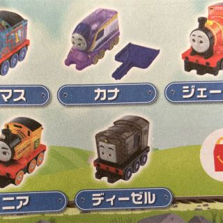 マクドナルド(マクドナルド)のハッピーセット  2023 トーマス  カナ　新品(キャラクターグッズ)