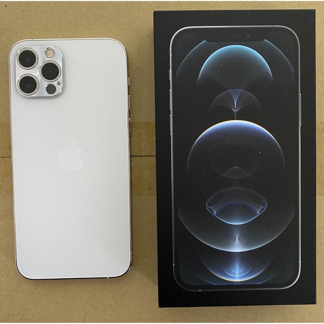 人気ブランドを iPhone12 - Apple Pro simフリー済 au 128GB シルバー