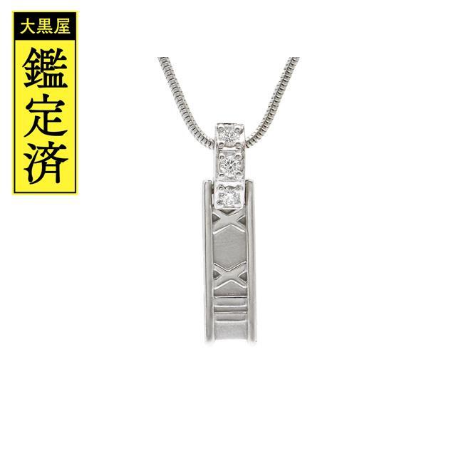 Tiffany & Co. - ティファニー　アトラスネックレス　ダイヤモンド　ホワイトゴールド　【200】