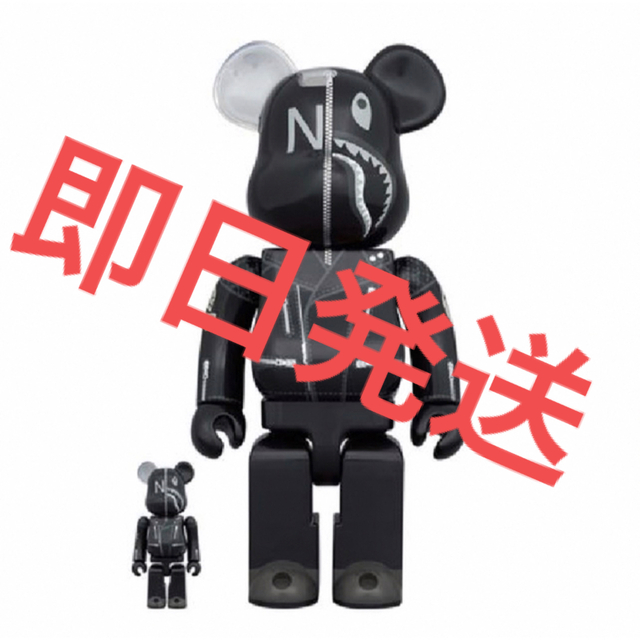 BE@RBRICK BAPE × NEIGHBORHOOD 100% 400%