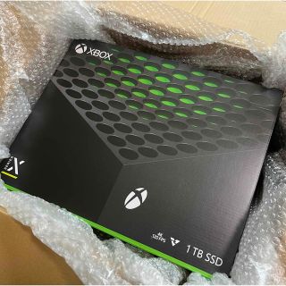 マイクロソフト(Microsoft)のXbox Series X 未開封新品 店舗印あり(家庭用ゲーム機本体)