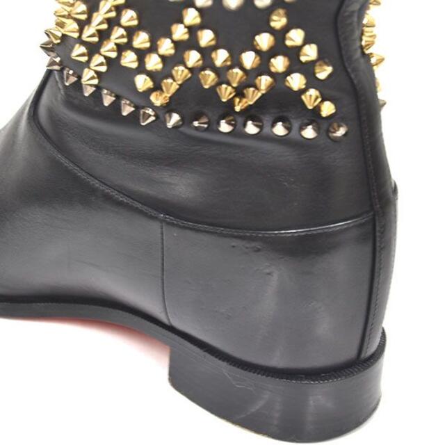 定番の中古商品 美品❤️ルブタン スタッズ Louboutin 希少サイズ☆美