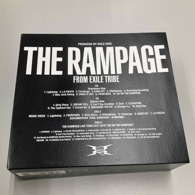 ランページ　THE RAMPAGE THERIOT 初回限定盤CD＋DVD2枚組