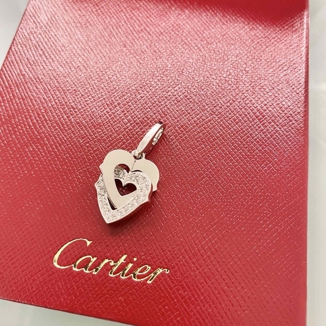 2024?新作】 Cartier - カルティエ ペンダントトップ ダブルハート 2024?新作】 Cartier - カルティエ ペンダントトップ ダブルハート