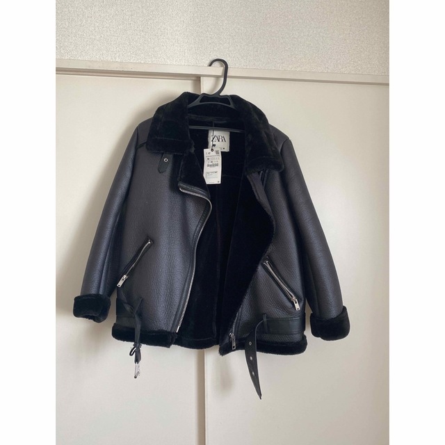 ZARA(ザラ)のライダージャケット レディースのジャケット/アウター(ライダースジャケット)の商品写真