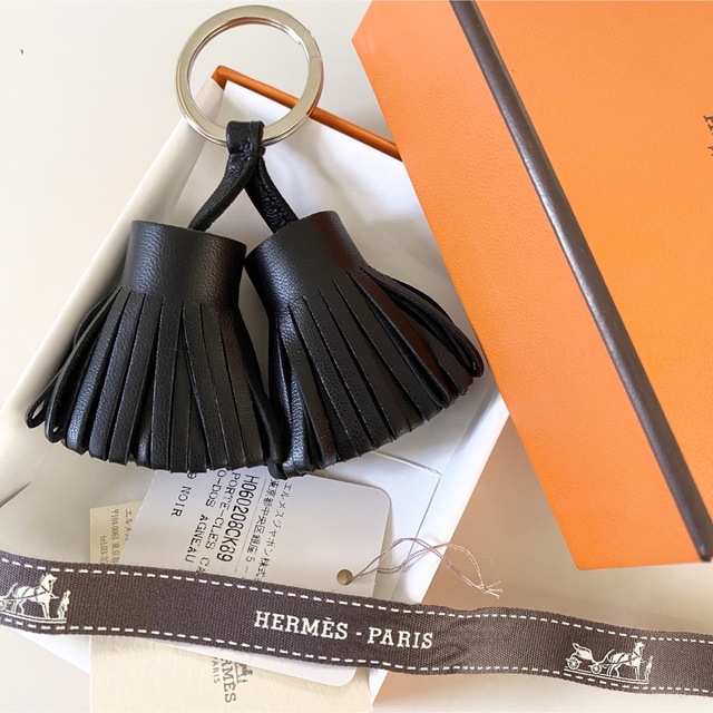 世界の Hermes - 新品 エルメス カルメン ウノドス ブラック 黒
