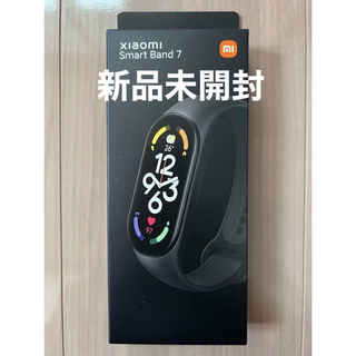 新品未開封】日本語版 Xiaomi Mi Smart Band 7 Blackの通販 by 李牧 ...