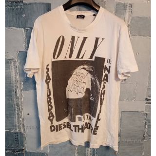 ディーゼル(DIESEL)の中古品★DIESEL ディーゼル★メンズ ロゴ Tシャツ 半袖 トップス(Tシャツ/カットソー(半袖/袖なし))