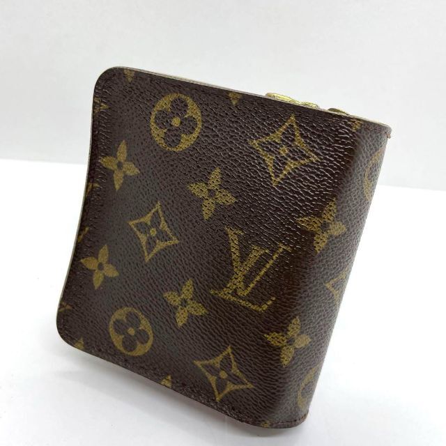 LOUIS VUITTON(ルイヴィトン)のルイヴィトン　折財布　モノグラム　コンパクトジップ　ジャンク レディースのファッション小物(財布)の商品写真