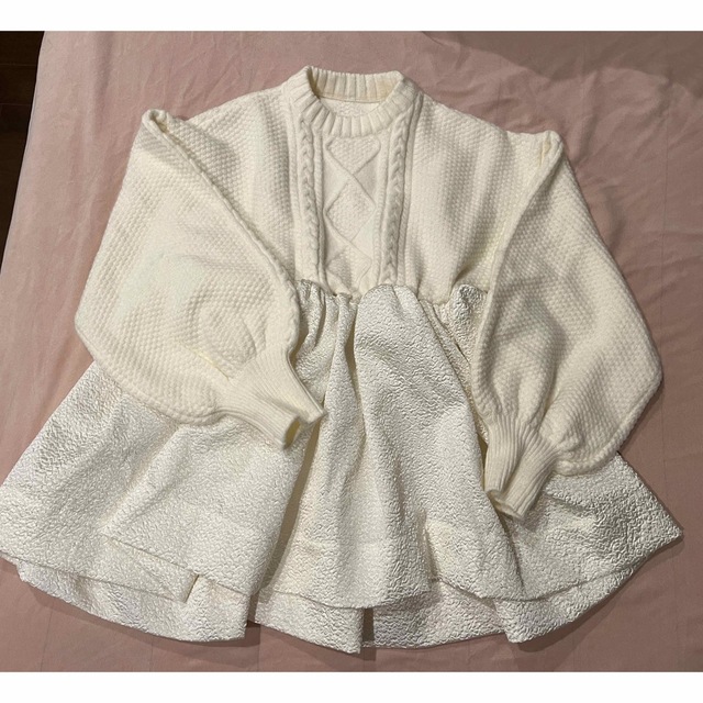 épine(エピヌ)のJUANA KNIT TOP bibiy レディースのトップス(ニット/セーター)の商品写真