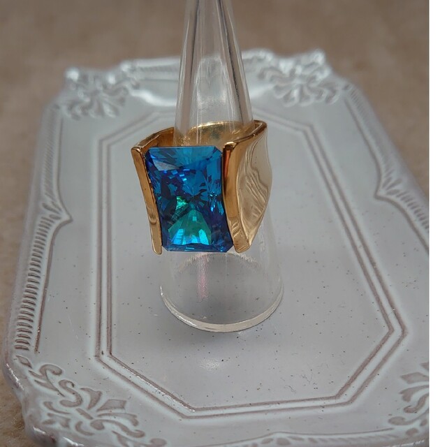 ASH&DIAMONDS(アッシュアンドダイアモンド)の美品　ゴールドスワロリング レディースのアクセサリー(リング(指輪))の商品写真