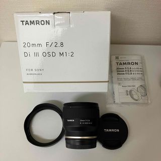 TAMRON - TAMRON 20mm F/2.8 Di III OSD 1:2 Sony Eの通販 by プロピ's